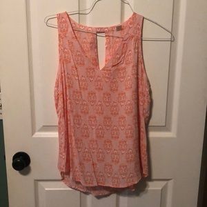 NWOT Patterned tank top
